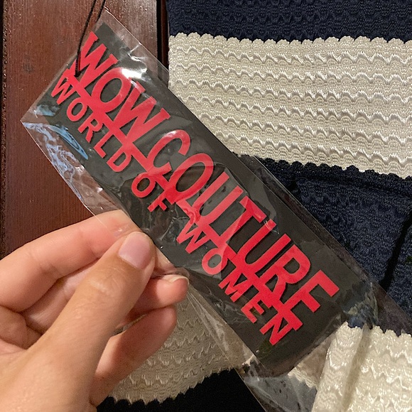 WOW Couture strapless cocktail dress - Picture 3 of 7